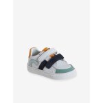 Baskets bb garon cuir  scratchs lot blanc