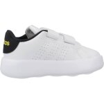 Basket b�b� gar�on motif smiley velcro blanc white