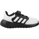 Basket b�b� gar�on running en textile velcro noir black