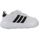 Basket b�b� gar�on en textile style tennis ve blanc white