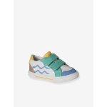 Baskets b�b� � scratchs beige imprim�