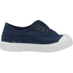 Basket b�b� textile bleu marino