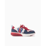 Baskets bi - mati�re lumineuses avec spider - man bleu fonc�