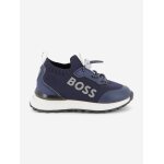 Baskets chaude pour bb bleu