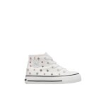 Baskets � la cheville en tissu ylfas. blanc -