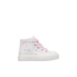 Baskets � la cheville en tissu ylfas. blanc - rose -