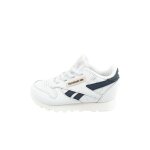 Baskets classiques en cuir og style vintage blanc
