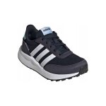 Basket course  pied enfant - 70s bleu marine / blanc