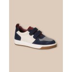 Baskets en cuir bordeaux