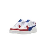 Basket en cuir ca pro semelle caoutchouc enfant blanc