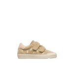 Baskets en cuir et en daim eindhoven 2 embr. vl. sable -