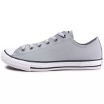 Baskets cuir pour enfant gris