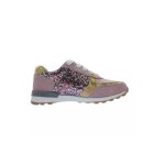 Baskets cuir, synth�tique tessa rose
