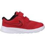 Basket enfant cuir star runner 2 rouge