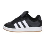 Baskets enfant en daim noir, blanc