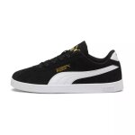 Baskets enfant en daim noir / blanc