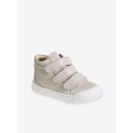 Baskets enfant fille cuir à scratchs or Baskets enfant fille cuir à scratchs or