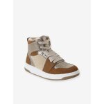 Baskets enfant fille synthtique fourres camel