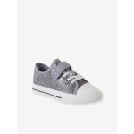 Basket enfant fille synthétique à scratchs lilas Basket enfant fille synthétique à scratchs lilas