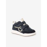 Baskets enfant fille synthtique  scratchs marine