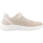 Baskets enfant fille en textile d�or c5014