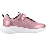 Baskets enfant fille en textile rose c8106