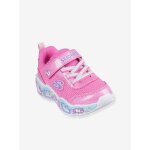 Baskets enfant fun squad skechers rose