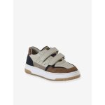 Baskets enfant garçon cuir à scratchs lot marron Baskets enfant garçon cuir à scratchs lot marron