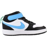 Baskets enfant gar�on en cuir noir