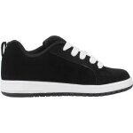 Baskets enfant gar�on en cuir noir bkw