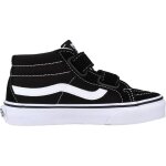 Baskets enfant gar�on en cuir noir black