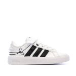Baskets enfant grand court blanc