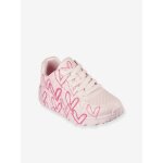 Baskets enfant skechers x jgoldcrown : skechers street(tm) uno lite - spread the joy - rose
