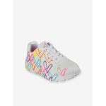 Baskets enfant skechers x jgoldcrown : skechers street(tm) uno lite - spread the love - blanc