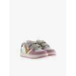 Baskets enfant tiempo tiras serraje multicolor rose