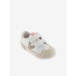 Baskets enfant tribu tiras efecto piel blanc