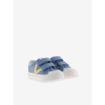 Baskets enfant tribu tiras lona victoria bleu