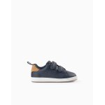 Baskets avec fermeture  scratch bleu fonc