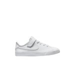 Baskets fille court legacy blanc
