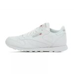 Baskets fille en cuir blanc ultra