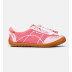 Baskets fille cuir peu path kids rose pastel