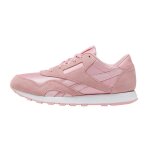 Baskets fille en daim rose