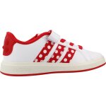 Basket fille mod�le grand court minnie blanc white