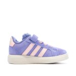 Baskets fille grand court violet