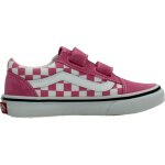 Basket fille mod�le old skool v checkerboa rose pink