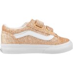 Basket fille mod�le old skool v glitter orange apricot