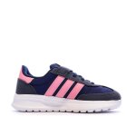 Baskets fille run 70s bleu