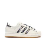 Baskets fille superstar blanc