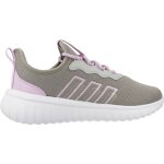 Baskets fille en textile � lacets running l�ger vert whtlcpnk