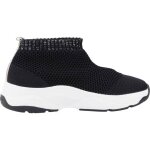 Basket fille textile noir negro